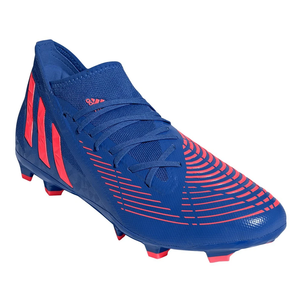 adidas Unisex Predator 22.3 Sapphire Edge Firm Ground Outdoor Soccer Cleats