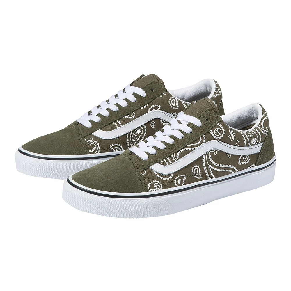 Vans Men's Peace Paisley Old Skool Skate Shoes, Sneakers, Low Top