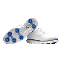 FootJoy Men's Traditions Saddle Spiked Waterproof Golf Shoes