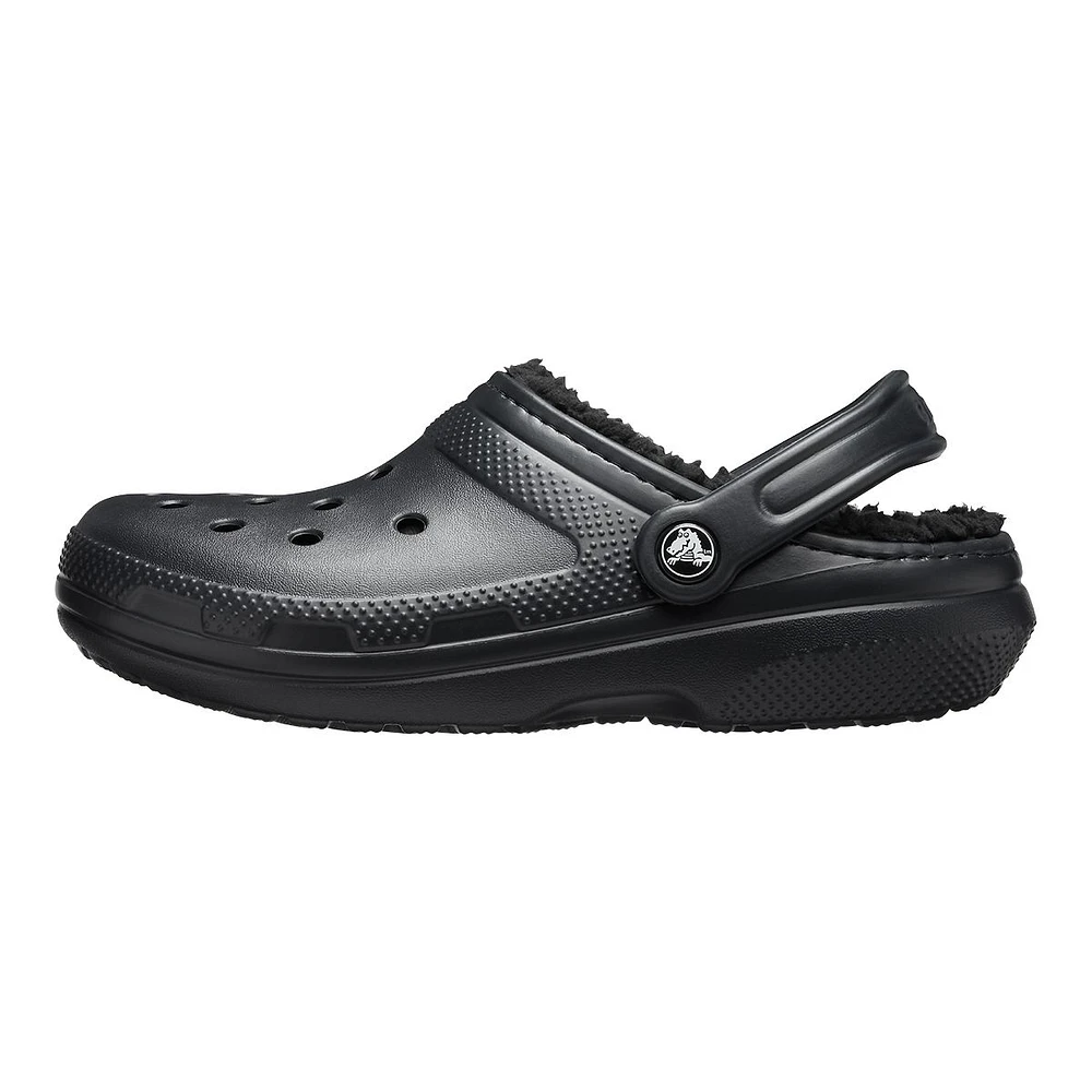 Crocs Unisex Classic Fuzz-Lined Clog Sandals