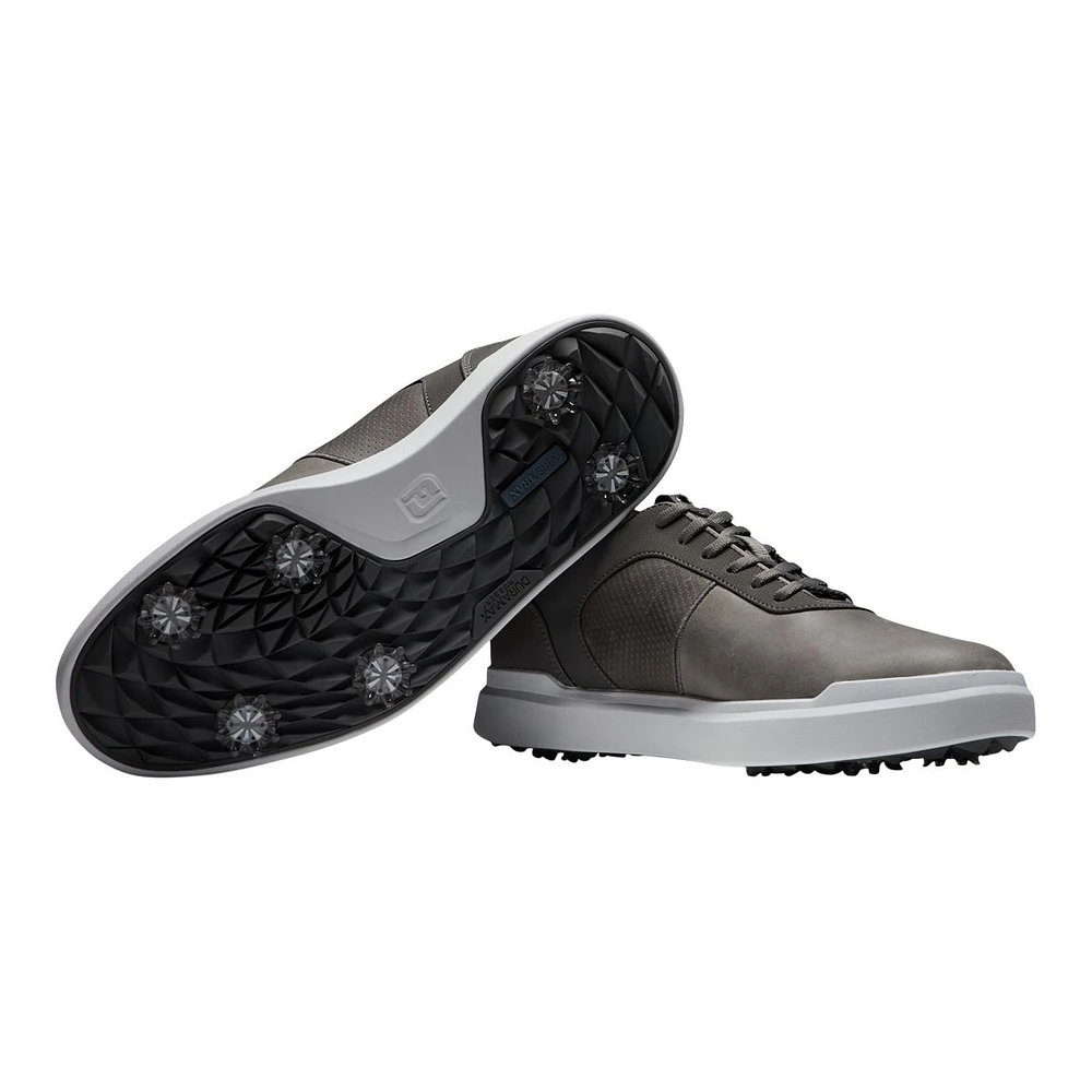 FootJoy Men's Contour Series Spiked Waterproof Golf Shoes