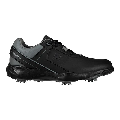 FootJoy Men's Sport LT Spiked Waterproof Golf Shoes