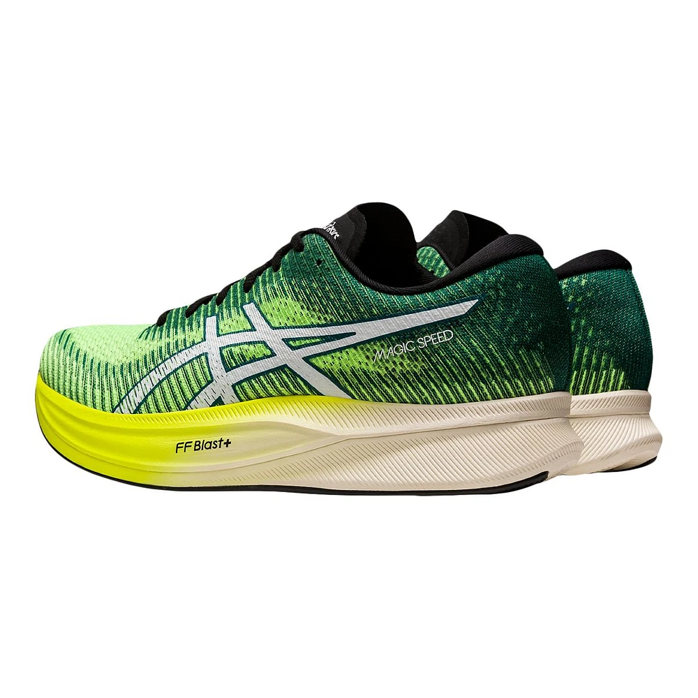 ASICS Men's Magic Speed 2 Safety  Lightweight Breathable Mesh Running Shoes