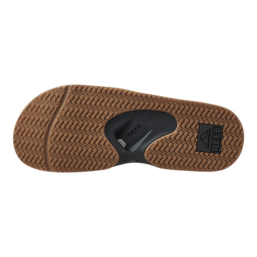 Reef Men's Fanning Supported Sport Slides with Bottle Opener