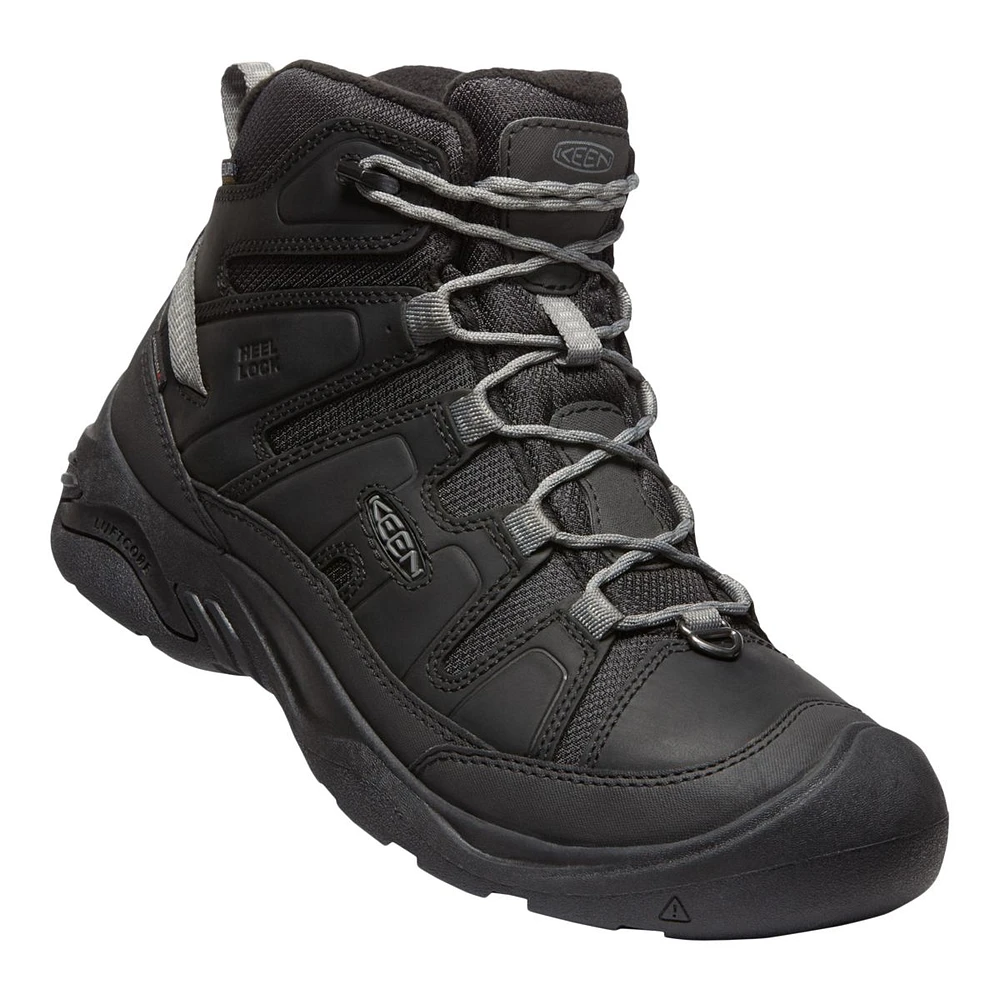 KEEN Men's Circadia Mid Polar Insulated Speed-Lace Hiking Boots