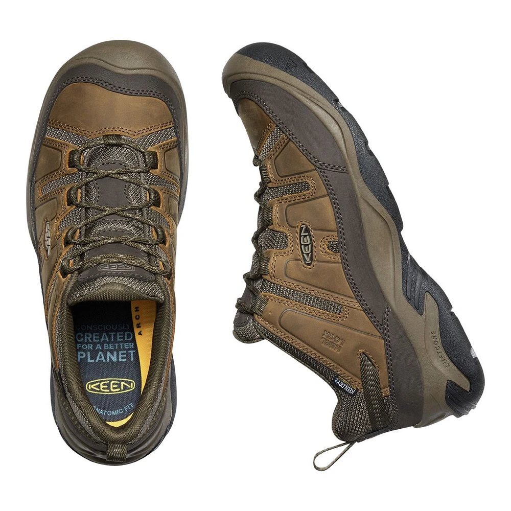 KEEN Men's Circadia Waterproof Hiking Shoes