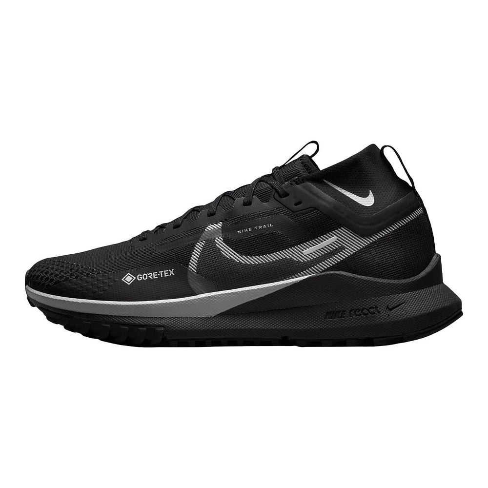 Nike Men's React Pegasus 4 GORE-TEX Lightweight Waterproof Trail Running Shoes