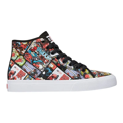 DC Men's Manual Hi Deadpool Skate Shoes