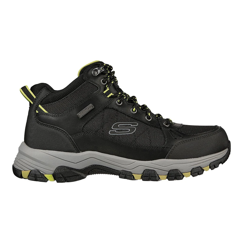 Skechers Men's Selmen Mid Waterproof Leather Hiking Shoes