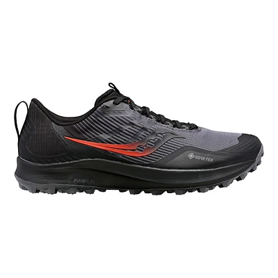 Saucony Men's Peregrine 12 GORE-TEX Cushioned Waterproof Trail Running Shoes