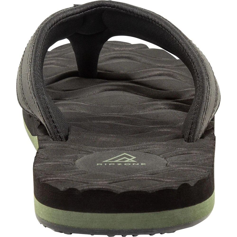 Ripzone Men's Cushy EVA Lined Supported Flip Sandals