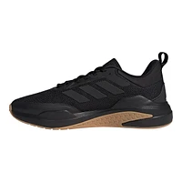 Adidas Men's Trainer V Shoe - Black/Black/Gum