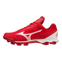 Mizuno Men's Wave Lightrevo Low-Cut Molded Baseball Cleats