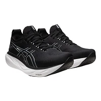 ASICS Men's Gel Nimbus 25 Wide Knit Cushioned Running Shoes