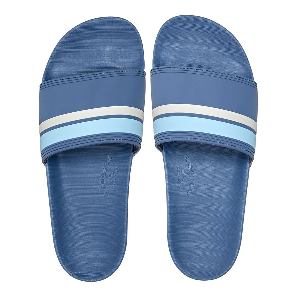 Quiksilver Men's Rivi TPR Cushioned Lined Slides/Sandals