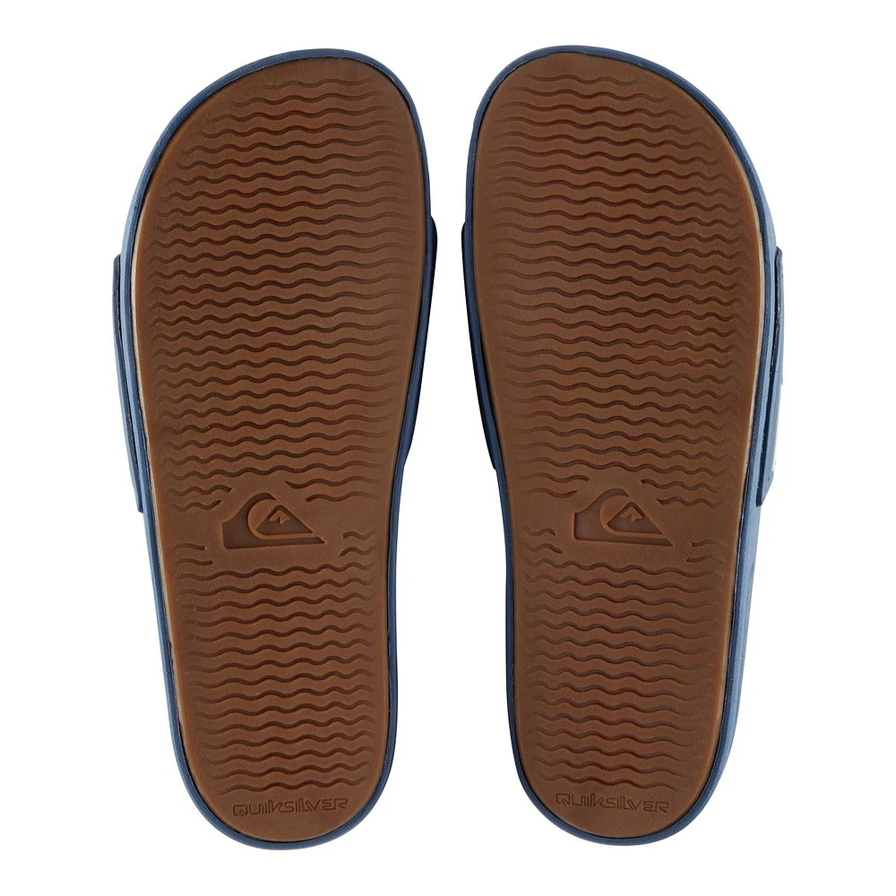 Quiksilver Men's Rivi TPR Cushioned Lined Slides/Sandals