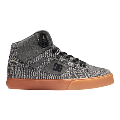 DC Men's Pure High-Top SC TX SE Lightweight Comfortable Skate Sneaker Shoes