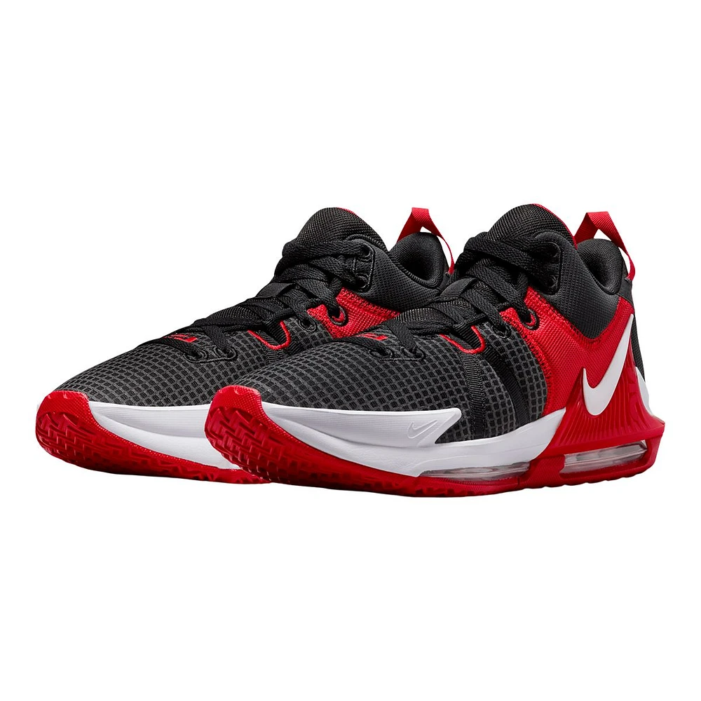 Nike LeBron Witness VII Bred Basketball Shoes