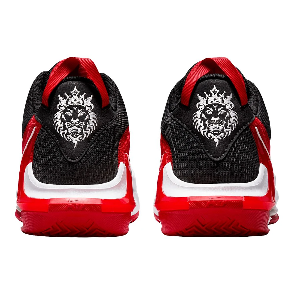 Nike LeBron Witness VII Bred Basketball Shoes