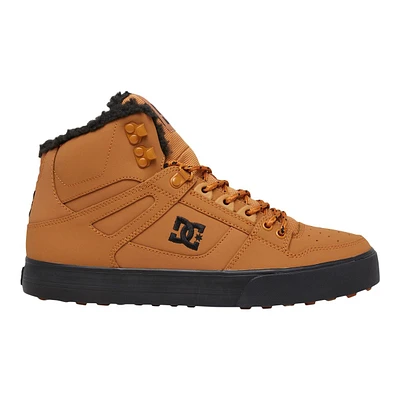 DC Men's Pure High-Top Textile Mesh Winter Shoes