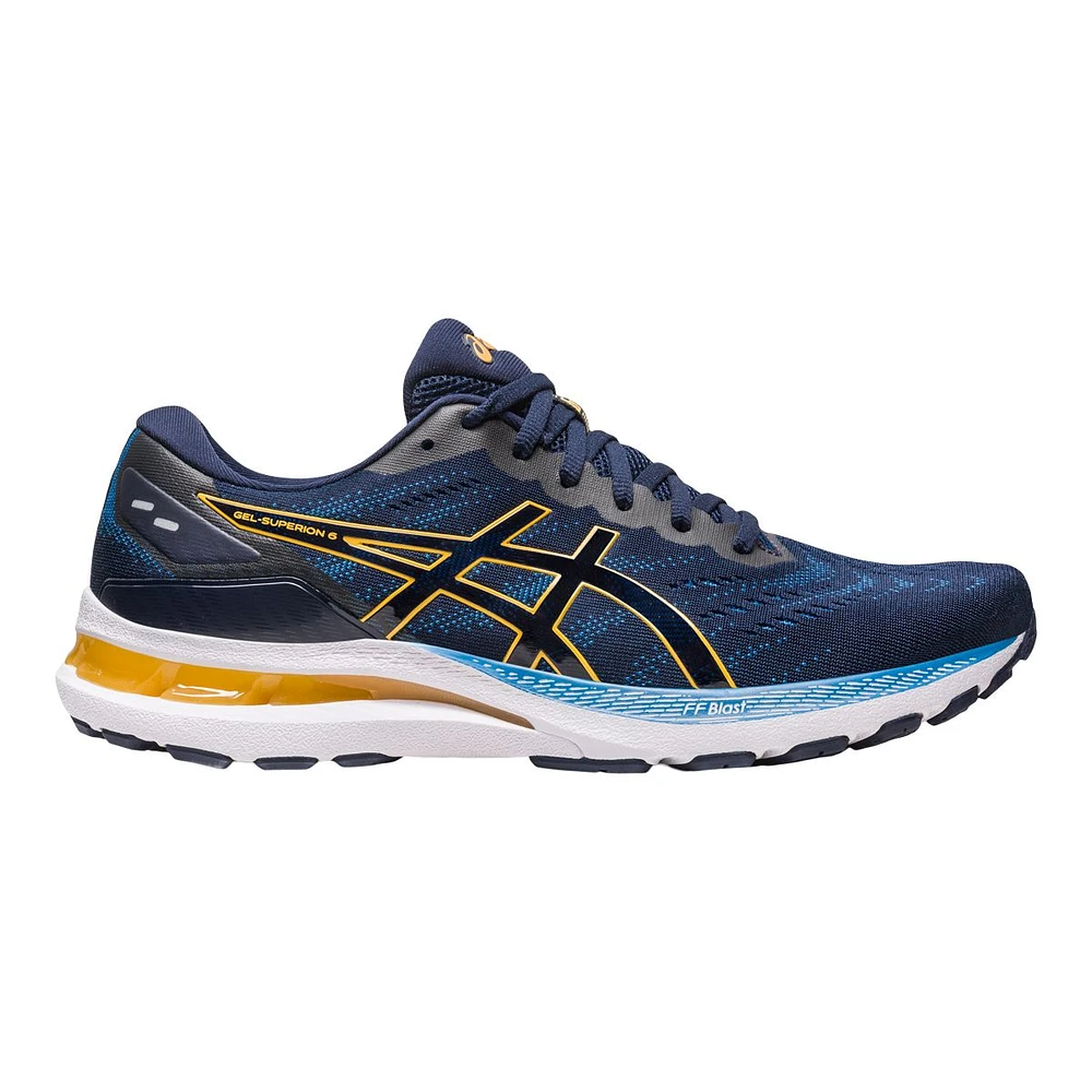 ASICS Men's GEL-Superion 6 Lightweight Training Cushioned Running Shoes