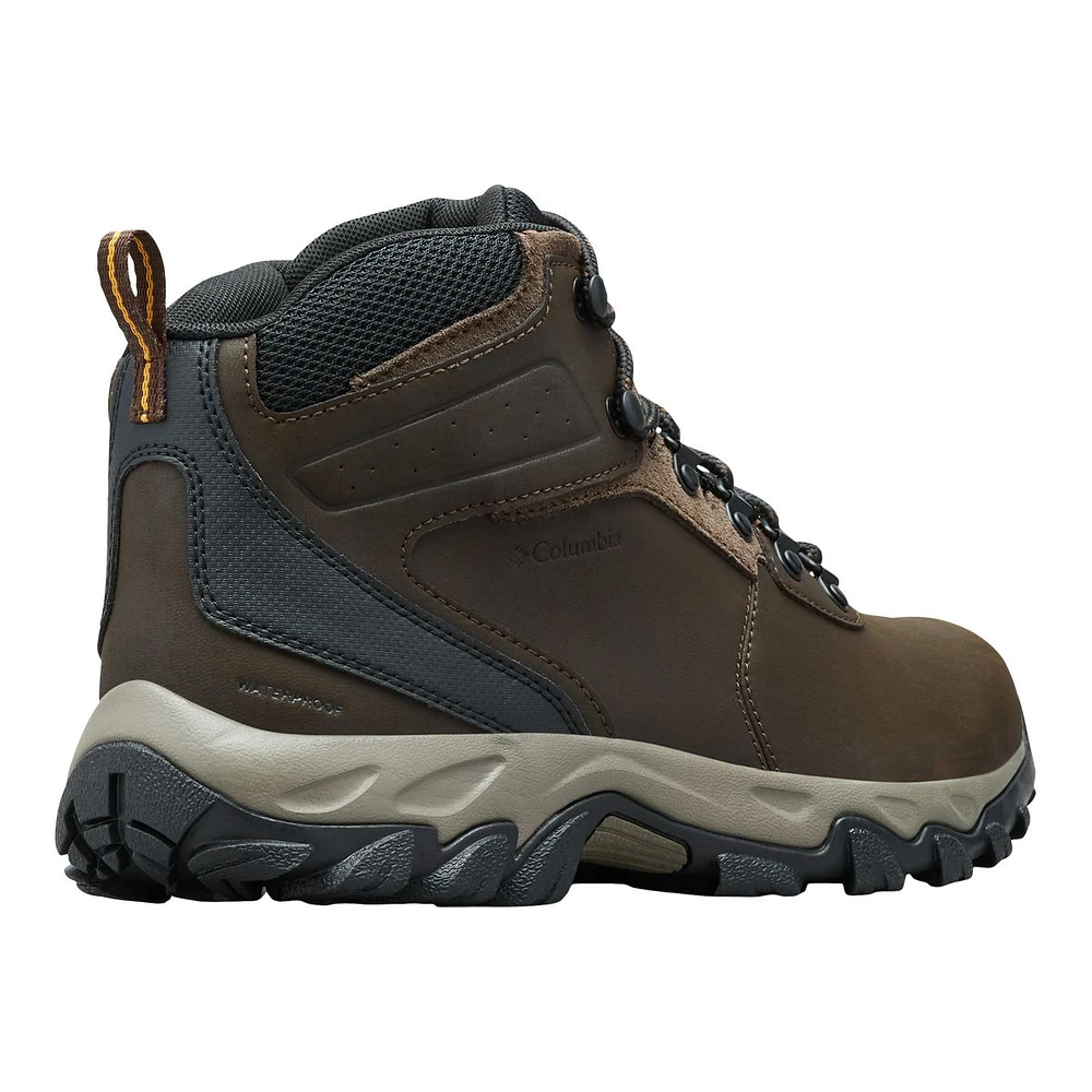 Columbia Men's Newton Ridge Plus II Waterproof Leather Hiking Boots