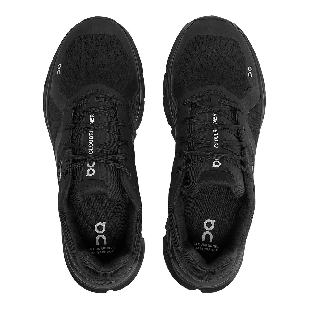 On Men's Cloudrunner Waterproof Running Shoes