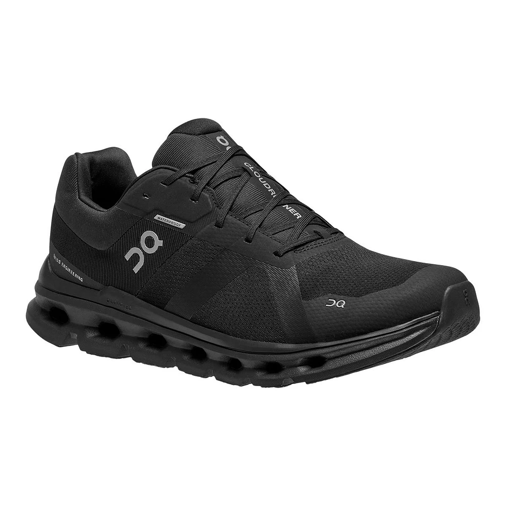 On Men's Cloudrunner Waterproof Running Shoes