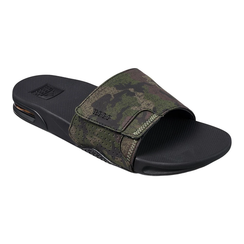 Reef Men's Fanning Supported Sport Slides with Bottle Opener