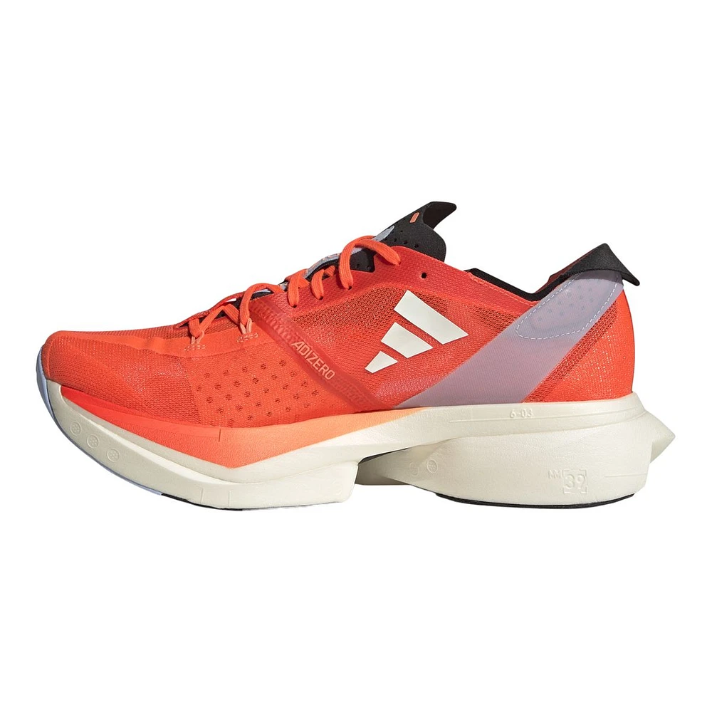 adidas Men's Adizero Adios Pro 3 Breathable Mesh Running Shoes