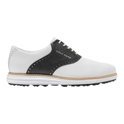 Cole Haan Men's Original Grand Saddle Spikeless Water-Resistant Golf Shoes