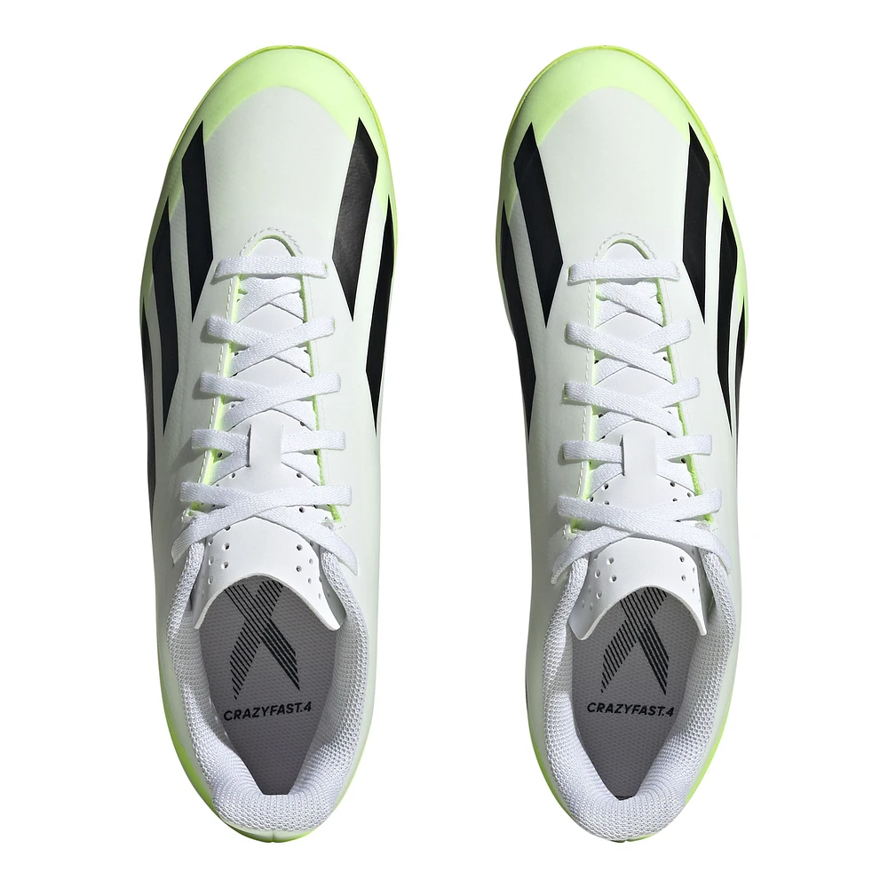 adidas Men's X Crazyfast.4 Indoor Soccer Shoes