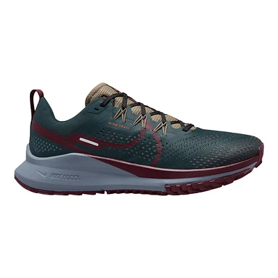 Nike Men's React Pegasus 4 Breathable Supported Trail Running Shoes