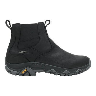 Merrell Men's Moab Adventure 3 Chelsea Polar Fleece-Lined Insulated Waterproof Winter Boots