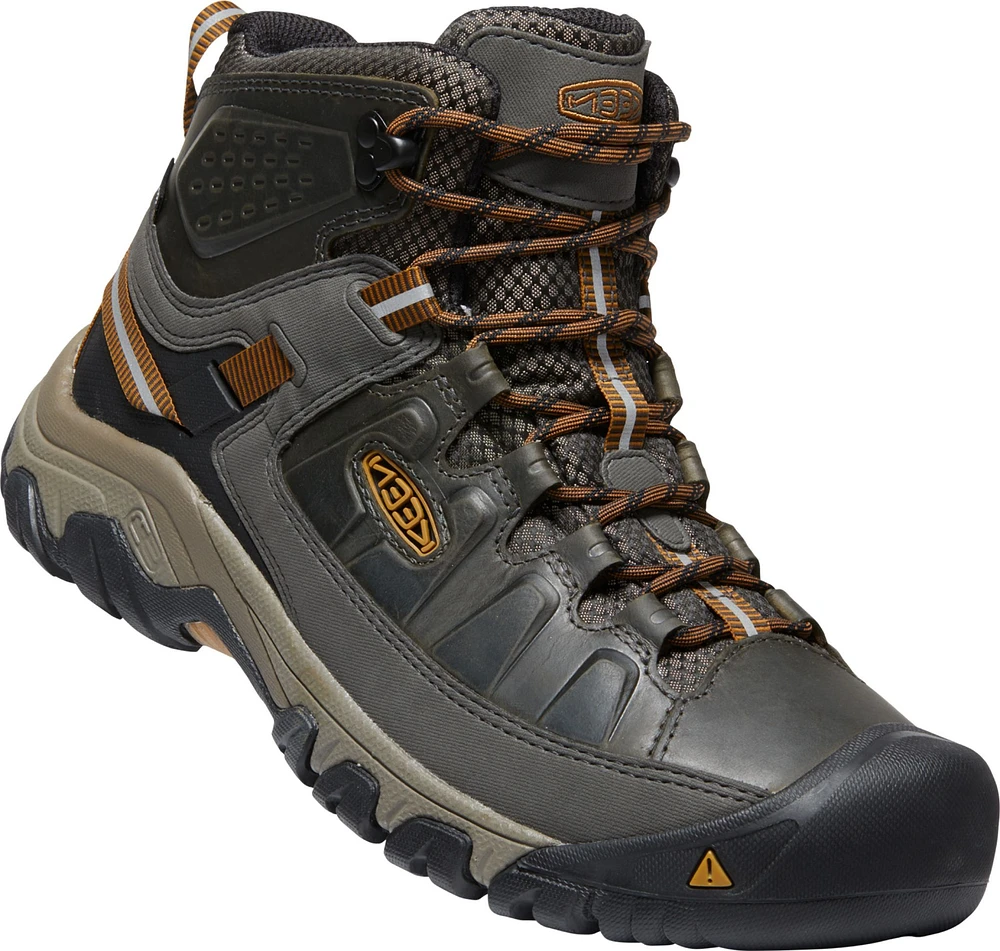 KEEN Men's Targhee III Mid Waterproof Leather Hiking Shoes