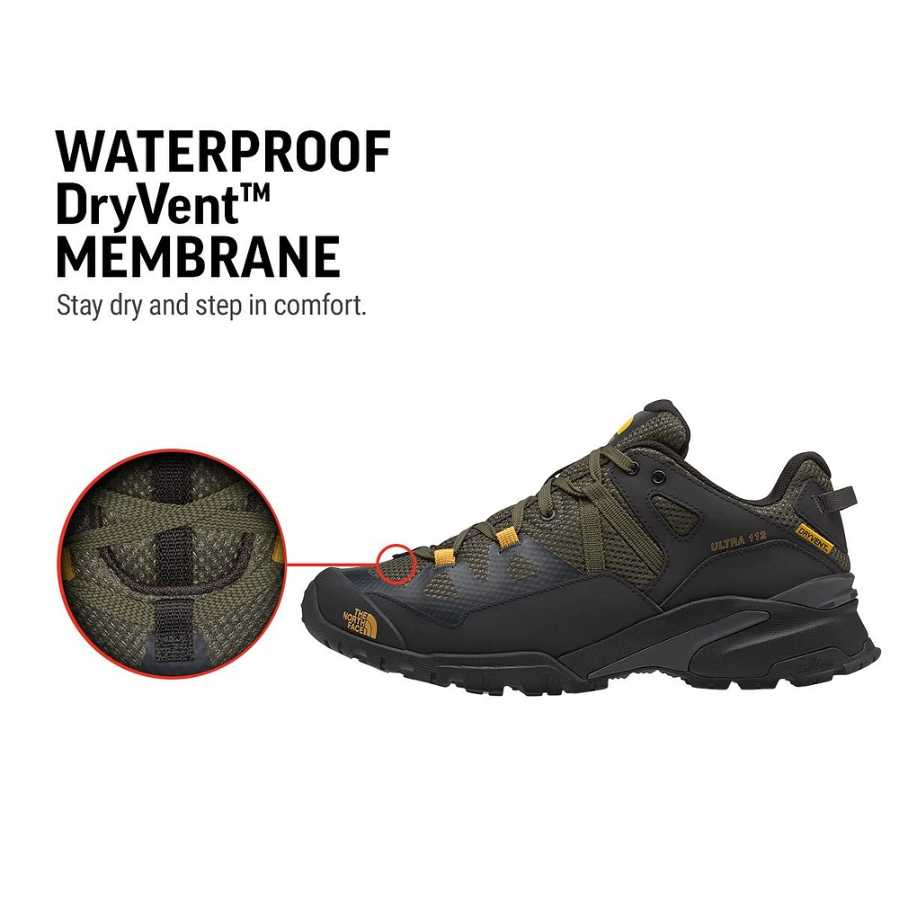 The North Face Men's Ultra 112 Waterproof Hiking Shoes