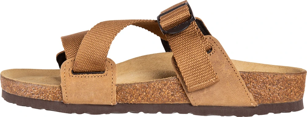 Woods Women's Laas Adjustable Cork Slides/Sandals, Casual, Walking, Beach