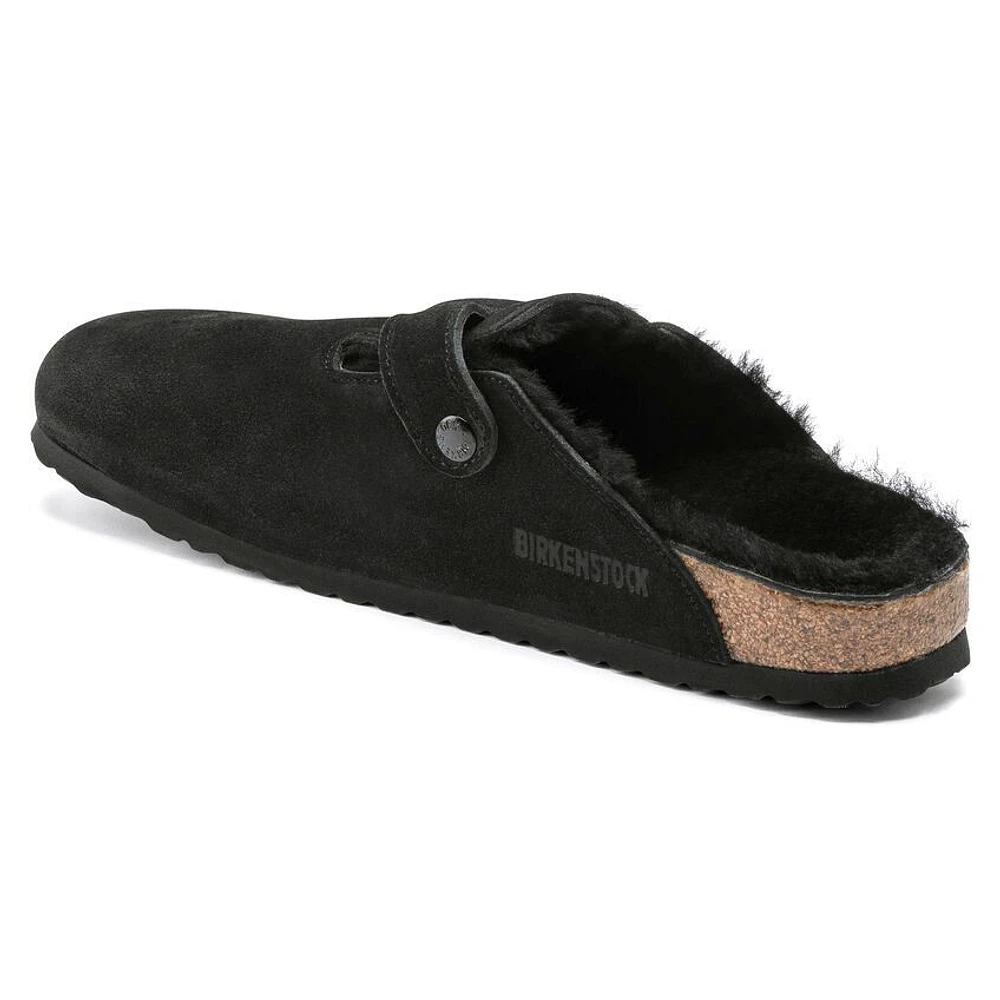 Birkenstock Women's Boston Shearling Suede Clogs