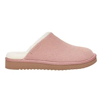 Koolaburra by UGG Women's Sonele Slippers, Slip On, Open Heel, Indoor, Outdoor, Faux Fur, Suede