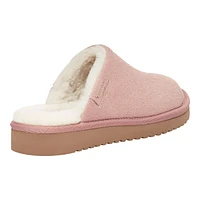 Koolaburra by UGG Women's Sonele Slippers, Slip On, Open Heel, Indoor, Outdoor, Faux Fur, Suede