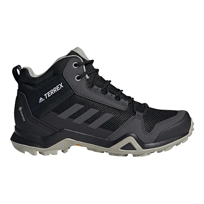 adidas Women's Terrex AX3 Mid Gore-Tex Lightweight Waterproof Hiking Shoes