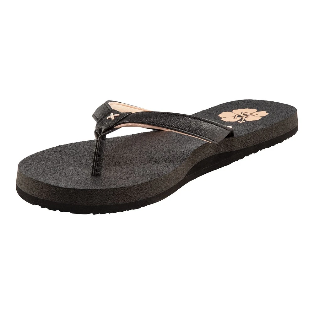 Ripzone Women's Bayside Flip Flops/Sandals, Beach, Foam Footbed