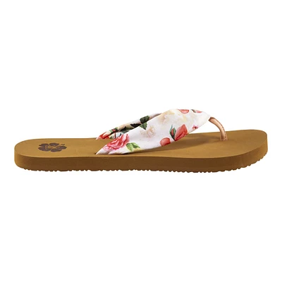 Ripzone Women's Isla Cushioned Beach Flip Flops/Sandals