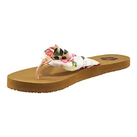 Ripzone Women's Isla Cushioned Beach Flip Flops/Sandals