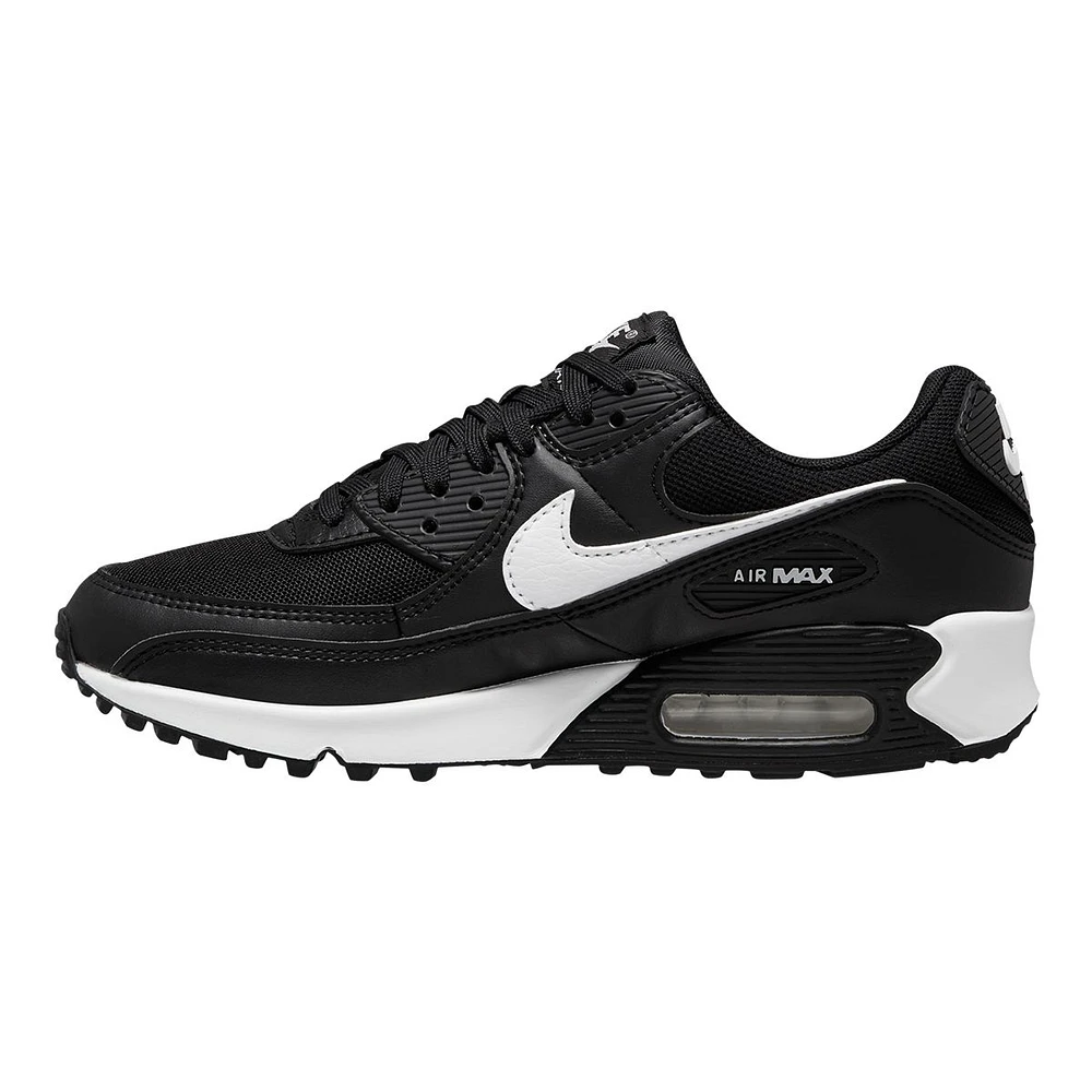 Nike Women's Air Max 90 Shoes, Sneakers, Low Top, Cushioned