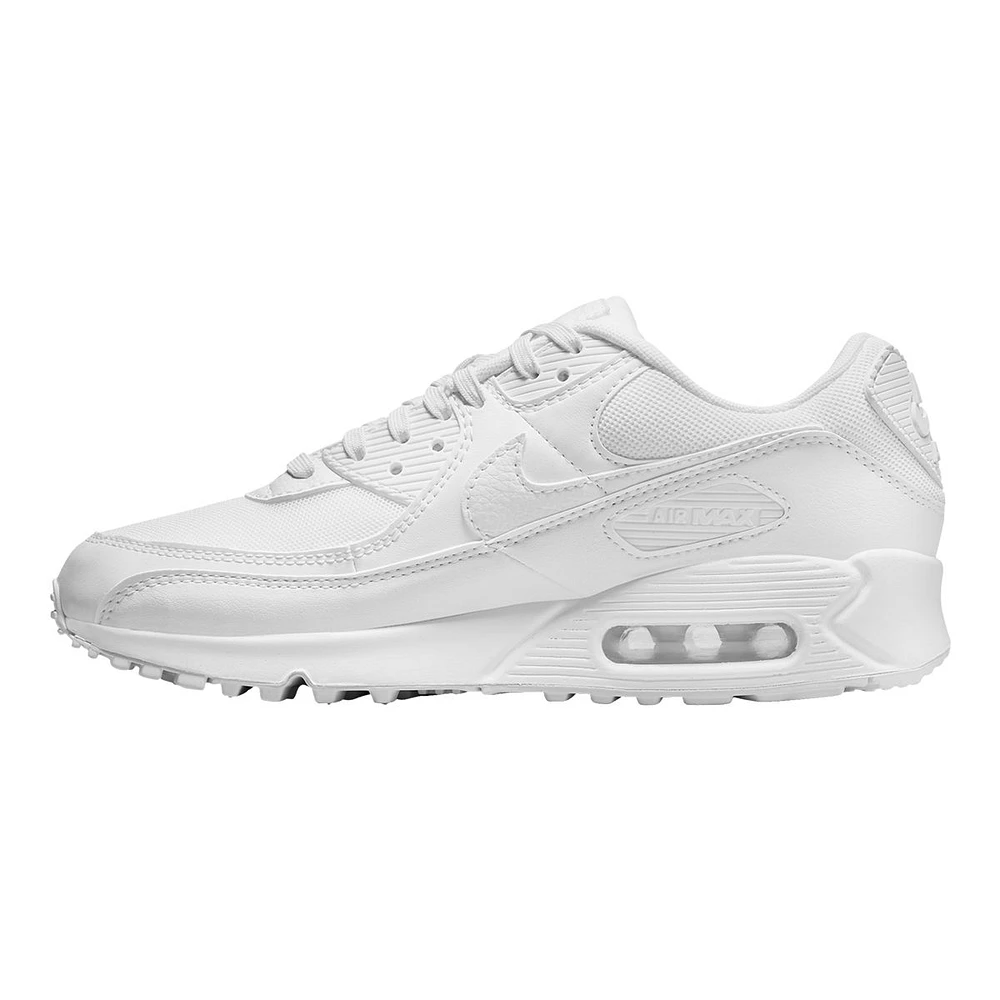 Nike Women's Air Max 90 Shoes, Sneakers, Low Top, Cushioned