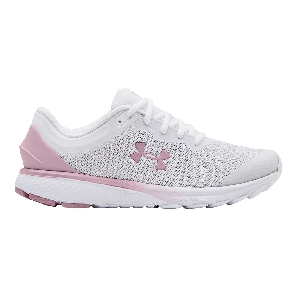 Under Armour Women's Charged Escape 3 Big Logo Lightweight Breathable Running Shoes