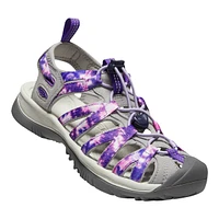 KEEN Women's Whisper Tie Dye Hiking Sandals, Water, Sport