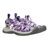 KEEN Women's Whisper Tie Dye Hiking Sandals, Water, Sport