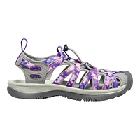 KEEN Women's Whisper Tie Dye Hiking Sandals, Water, Sport